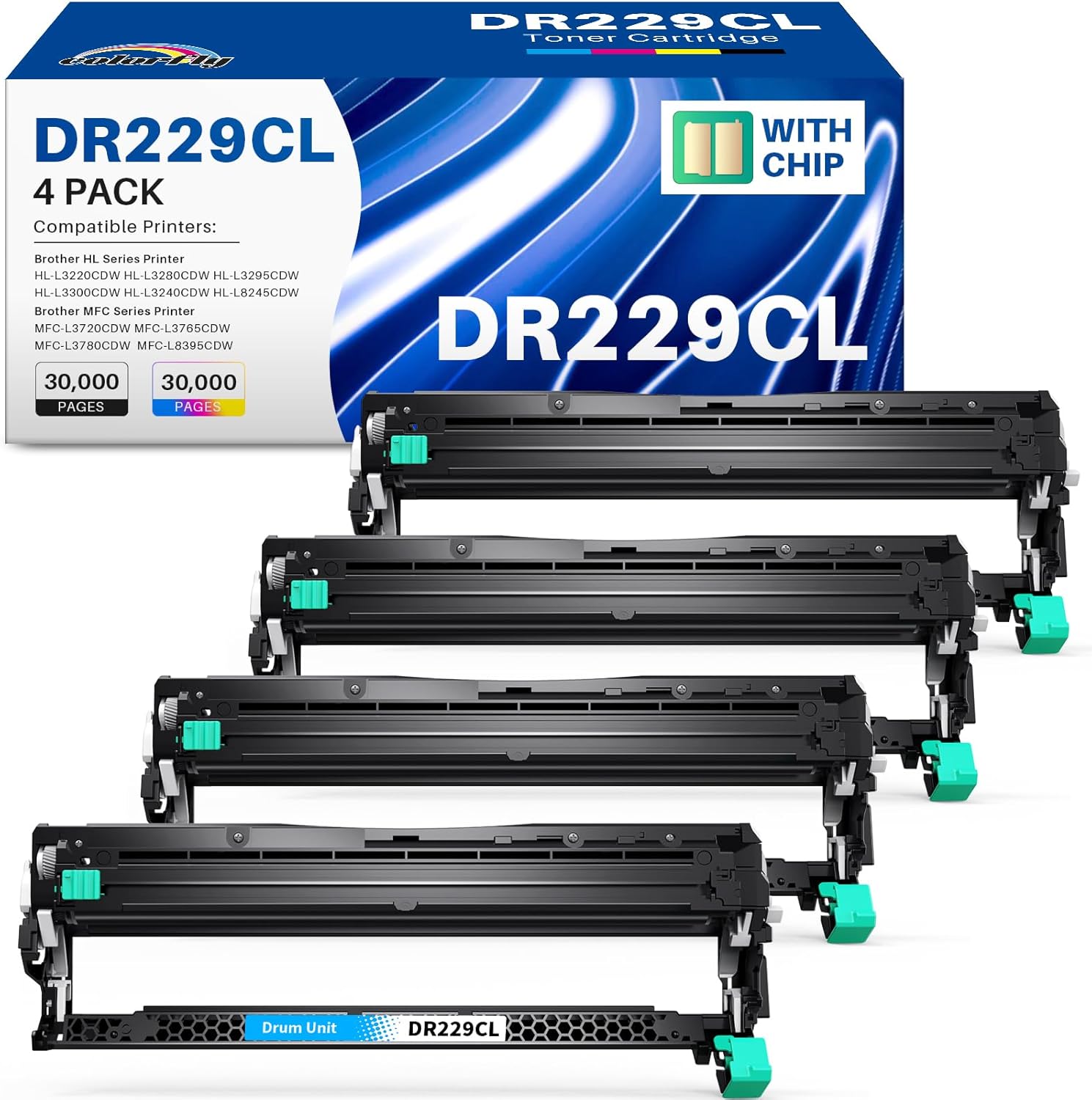 DR229CL Drum Unit for Brother Printers - High Yield Performance