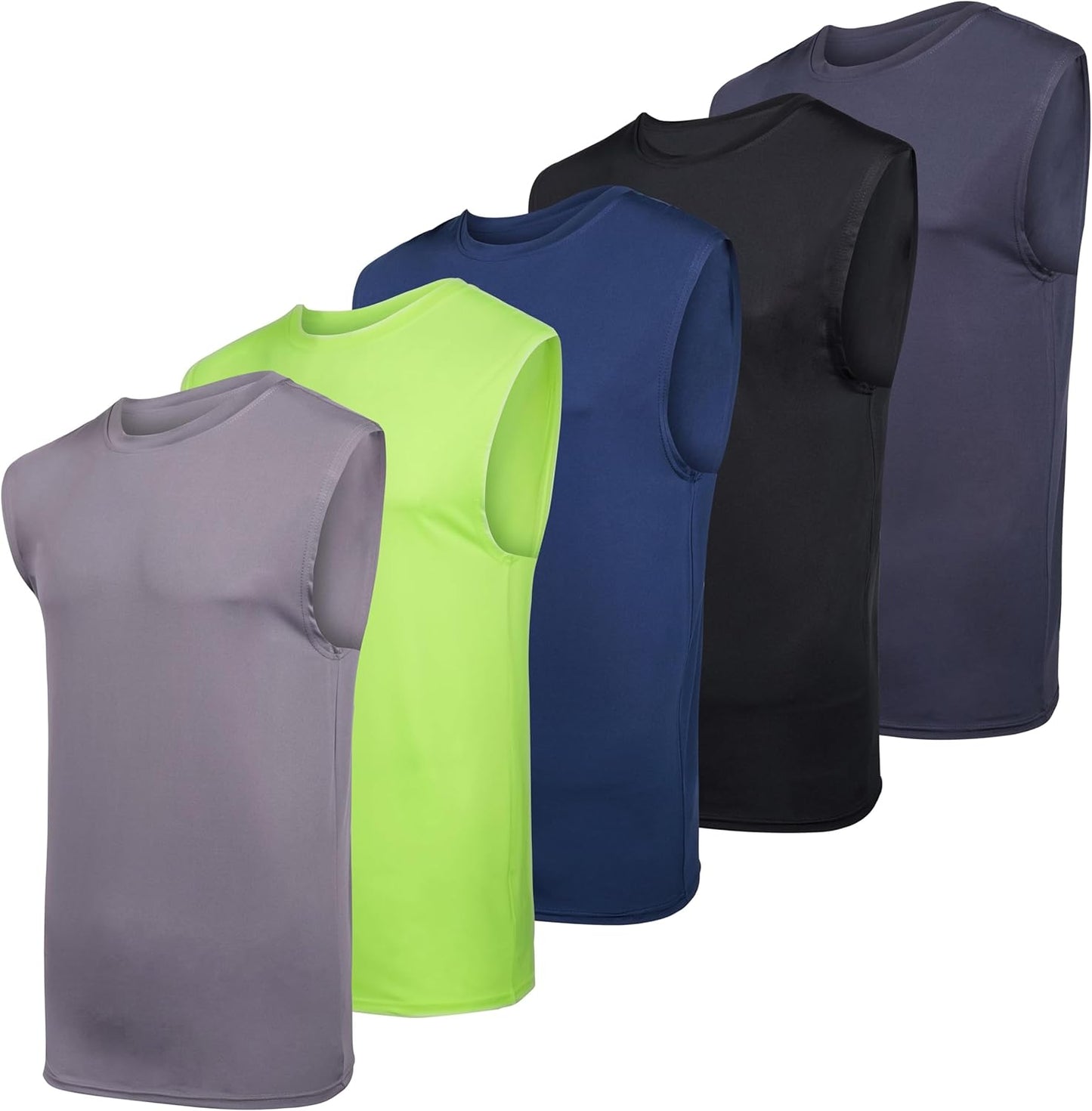 Men's Dry Fit Workout Tank Tops for Gym & Athletic Activities
