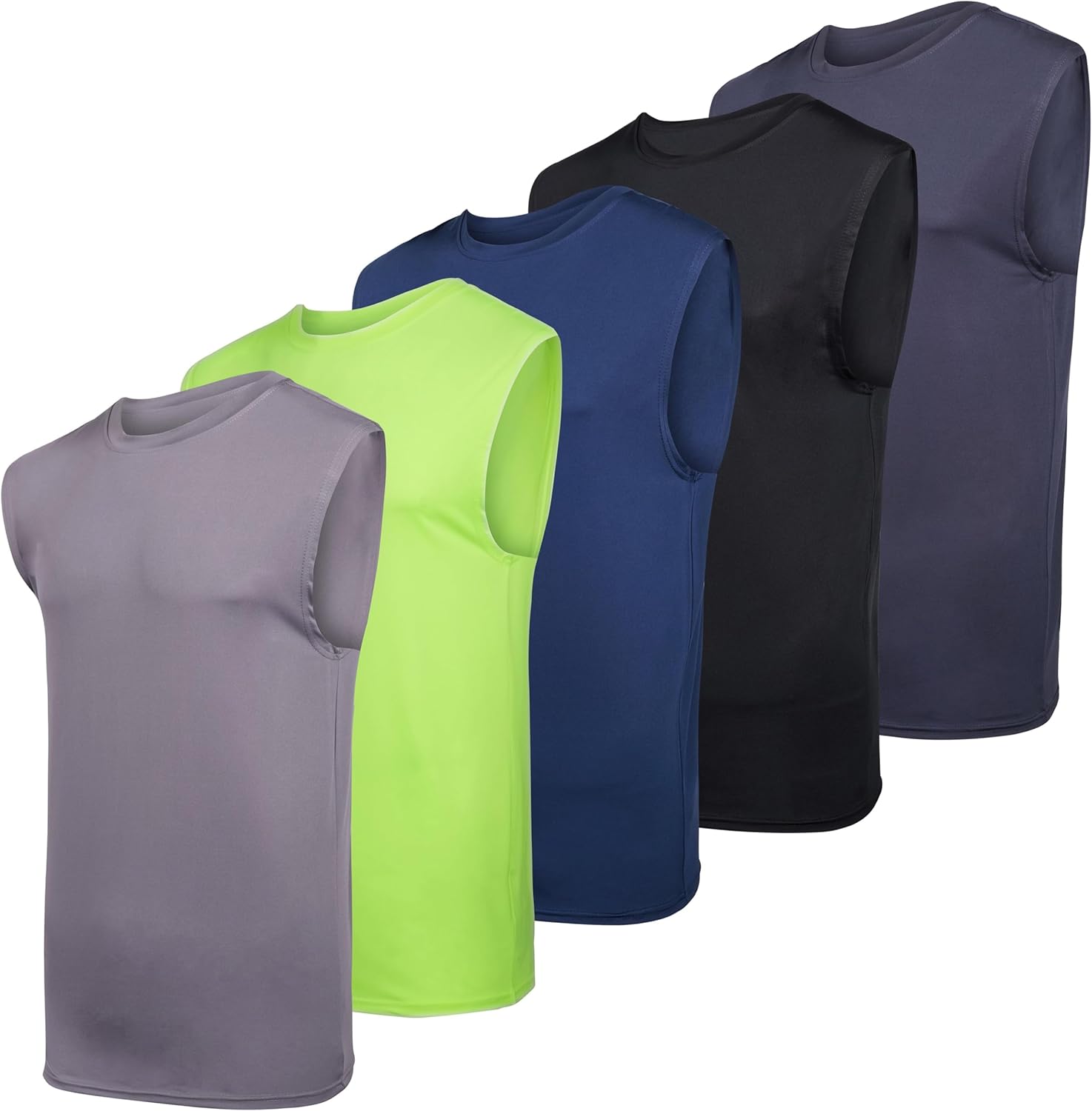 Men's Dry Fit Workout Tank Tops for Gym & Athletic Activities