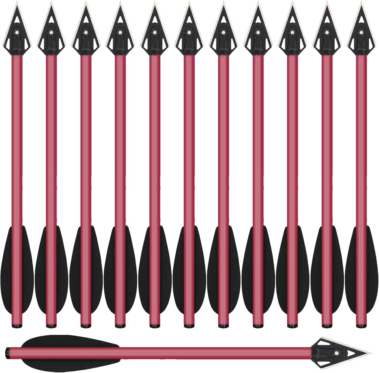 Mini Crossbow Bolts for 50-80lbs Crossbows - Sharp Tips