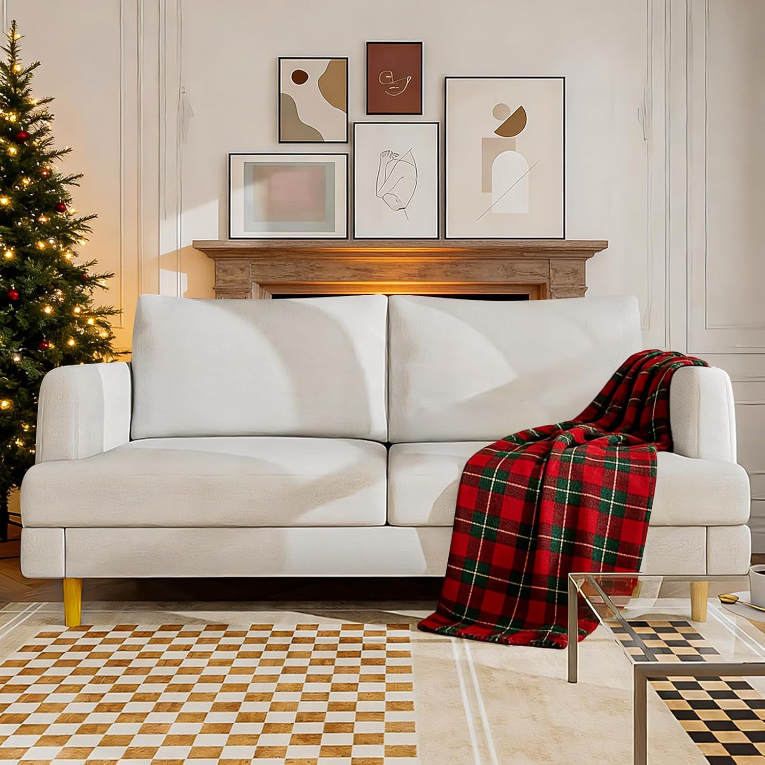 Loveseat Sofa Couch with USB Ports for Modern Living Spaces