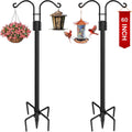 Double Arm Shepherds Hooks 2-Pack - Heavy Duty Garden Poles