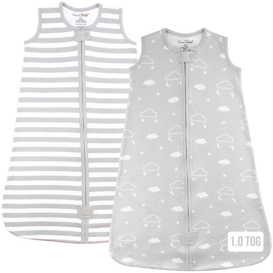 Organic Cotton Baby Sleep Sack 1.0 TOG for All Seasons