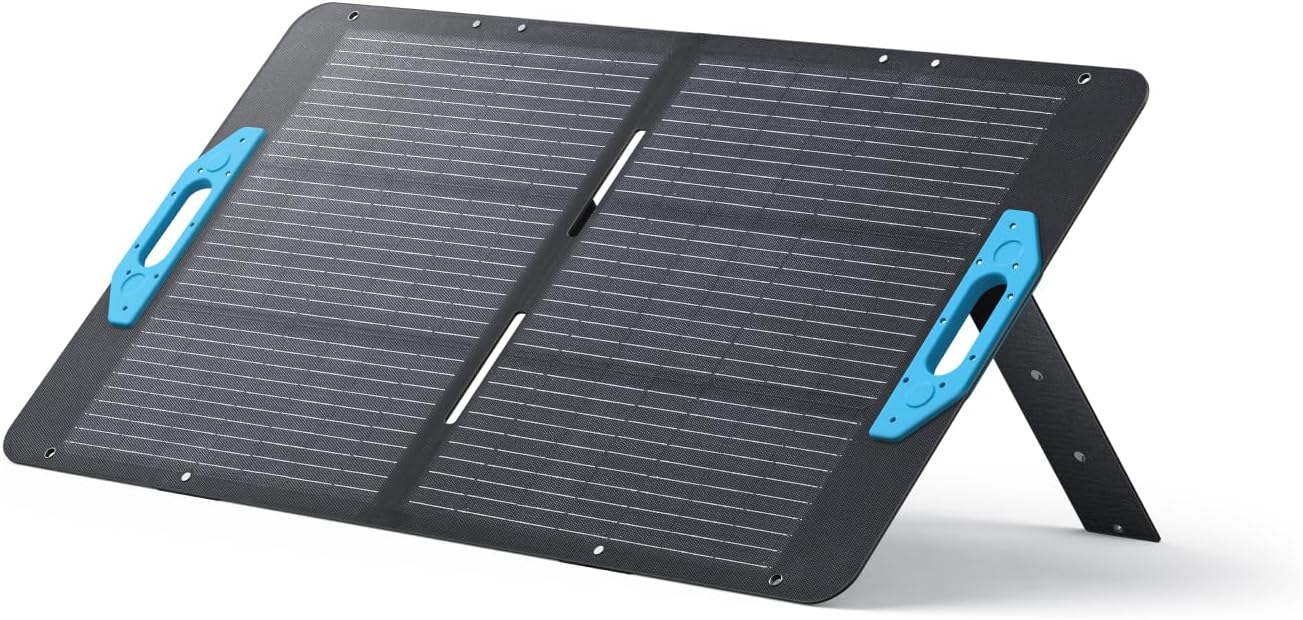 Anker SOLIX PS100 Solar Panel: 100W Portable Charger for Adventures