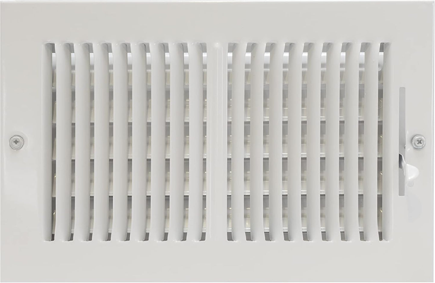 Enhance Ventilation with EZ-FLO White Steel Air Vent Cover
