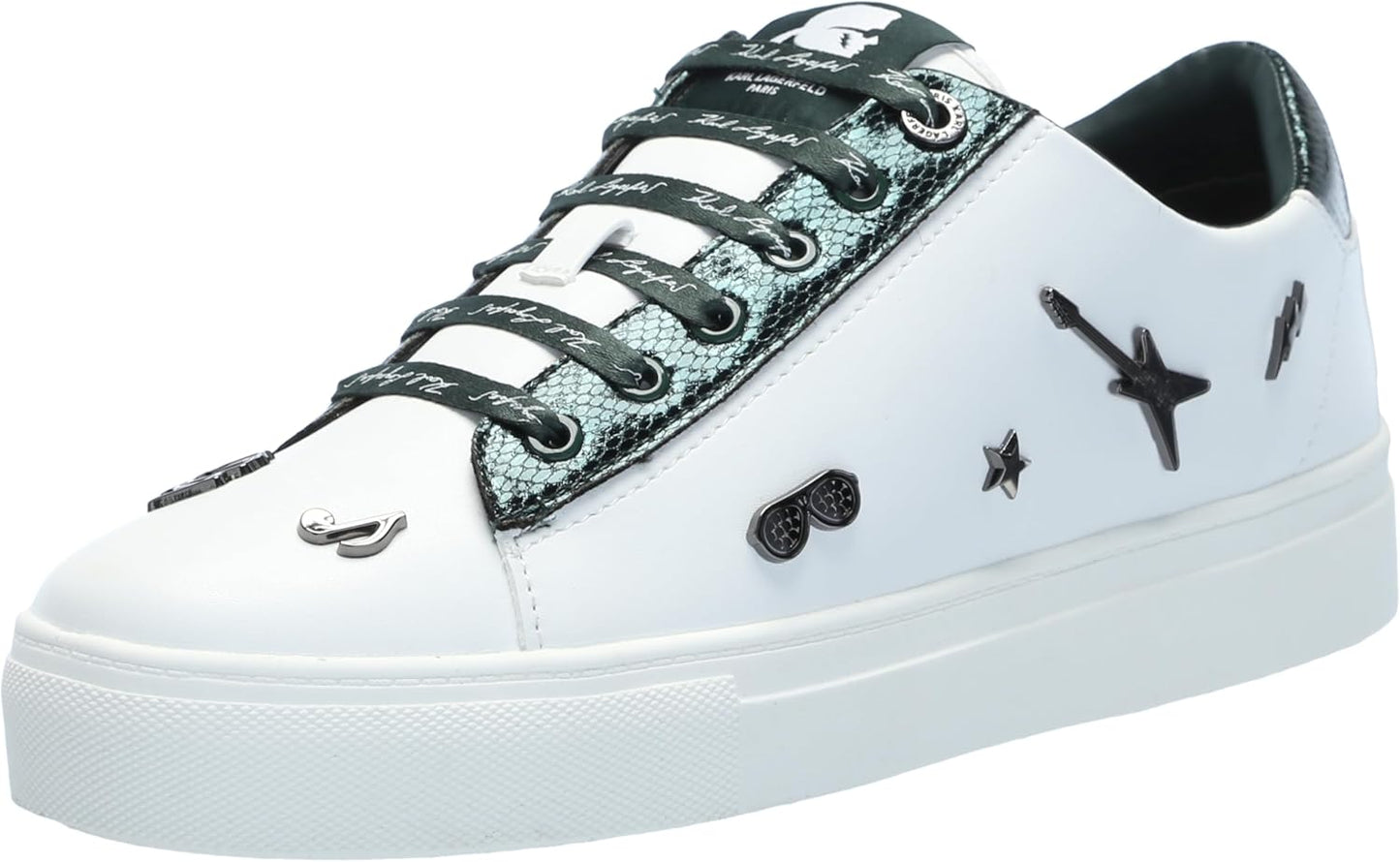 KARL LAGERFELD Women's Cate Pins Platform Sneakers Review