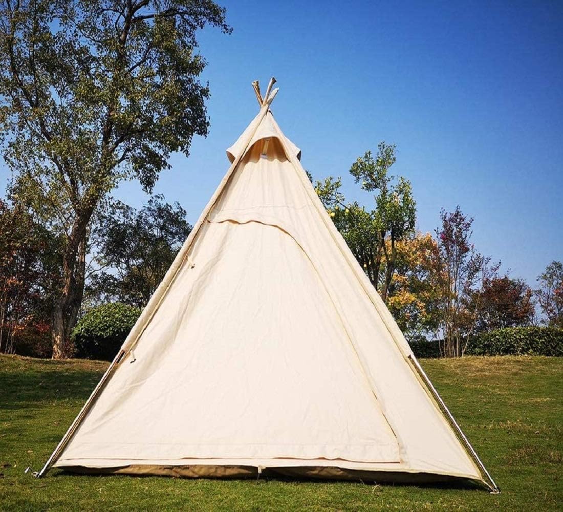 Spacious 2-3 Person Teepee Tent for Family Camping