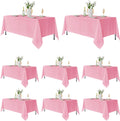 Fitable Rectangle Tablecloth 70x120 in 8-Pack - Stain & Wrinkle