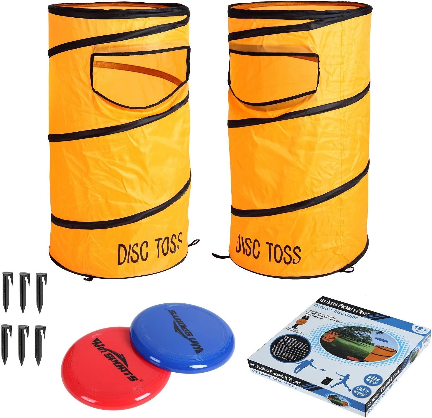 Flying Disc Toss Game Set - Fun Outdoor Entertainment!