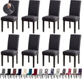 8-Pack Stretch Furniture Covers for Dining Room Chairs