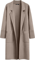 LILLUSORY Women's Long Dressy Cardigan Sweater Jacket - Cozy Layer