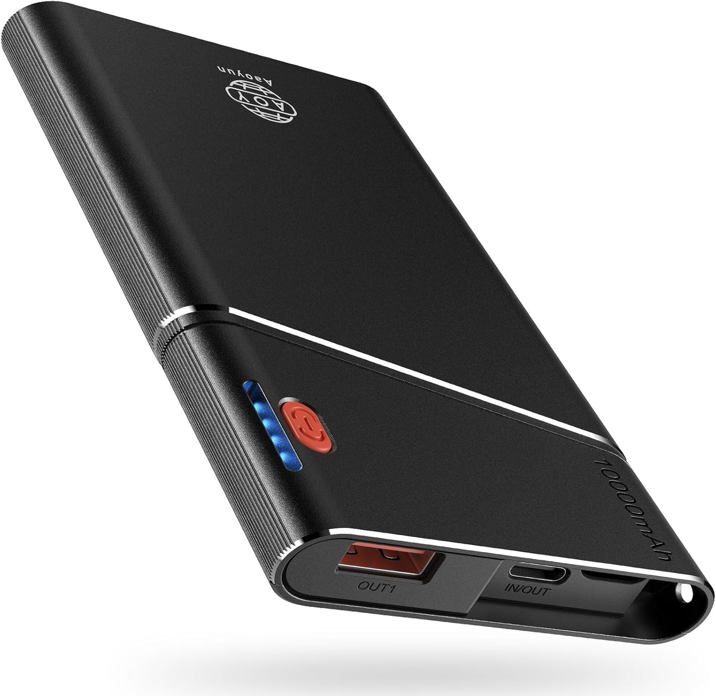 Fast Charge Anywhere with 10000mAh Power Bank by Aaoyun