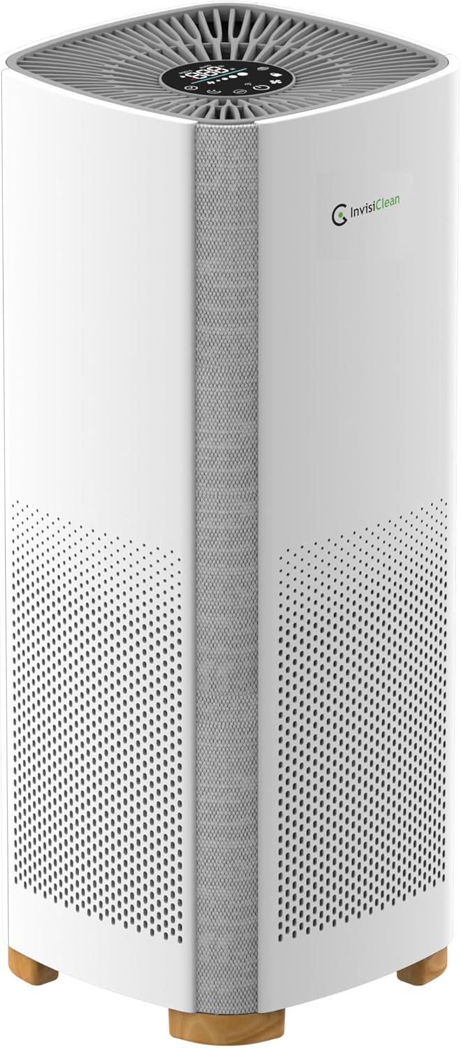 InvisiClean Bella: WiFi HEPA Air Purifier - Allergen Relief