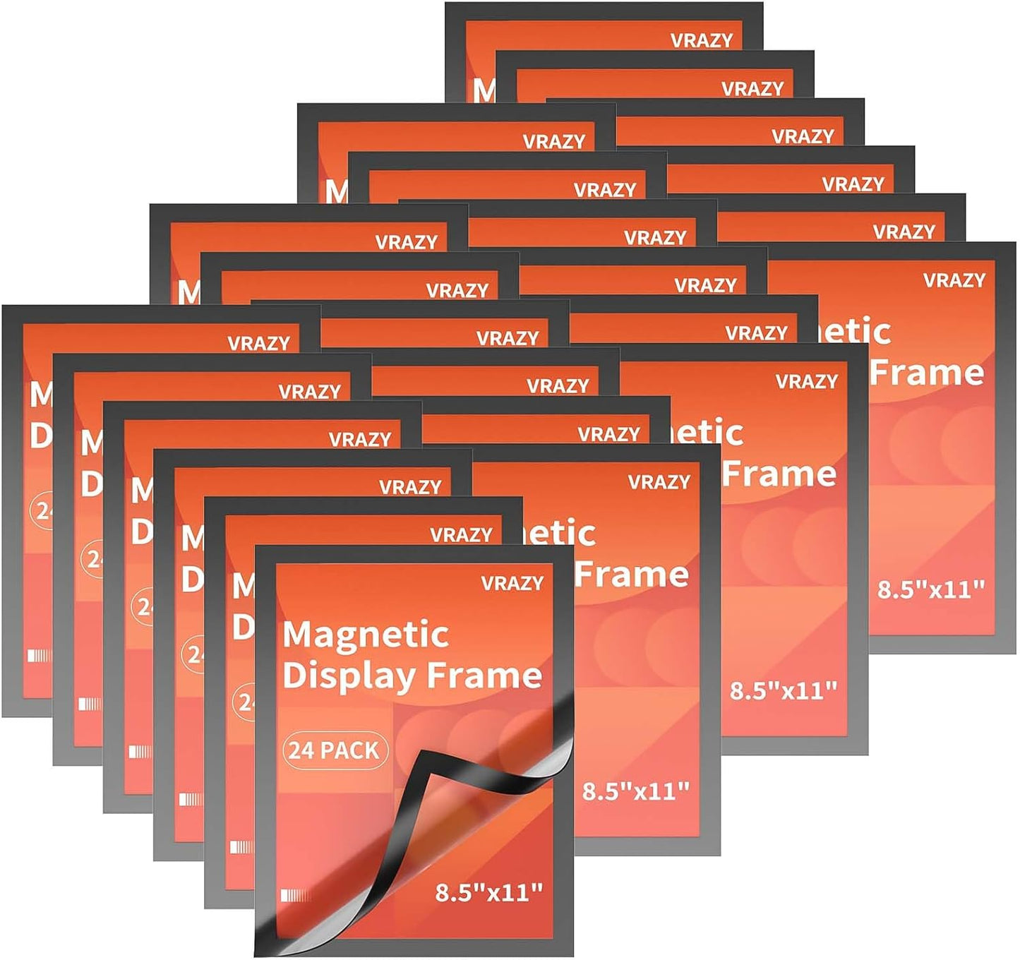 Magnetic Sign Holder 8.5 x 11 for Home Office Display Needs