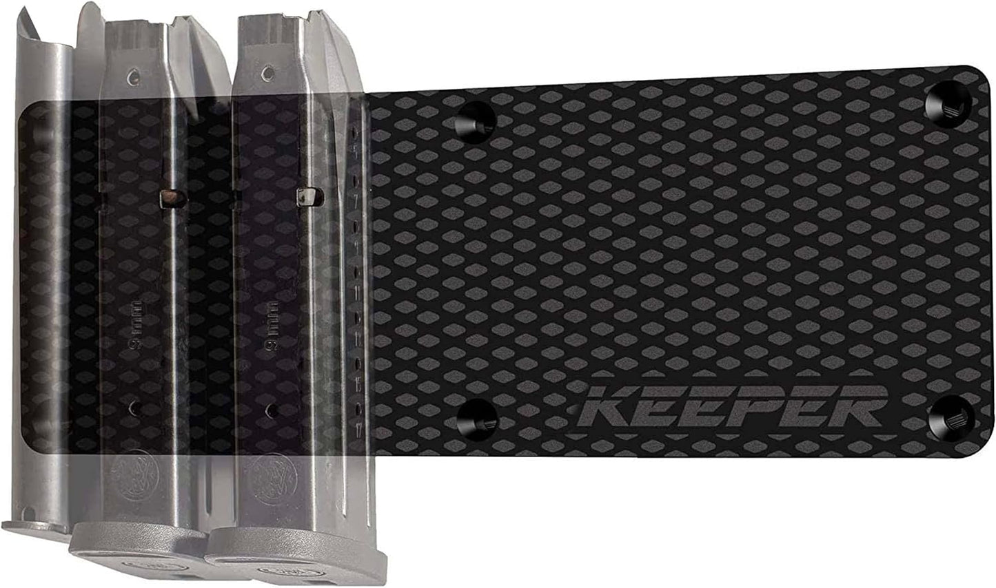 Keeper MG Magnetic Ammunition Holder for Gun Magazines and Clips