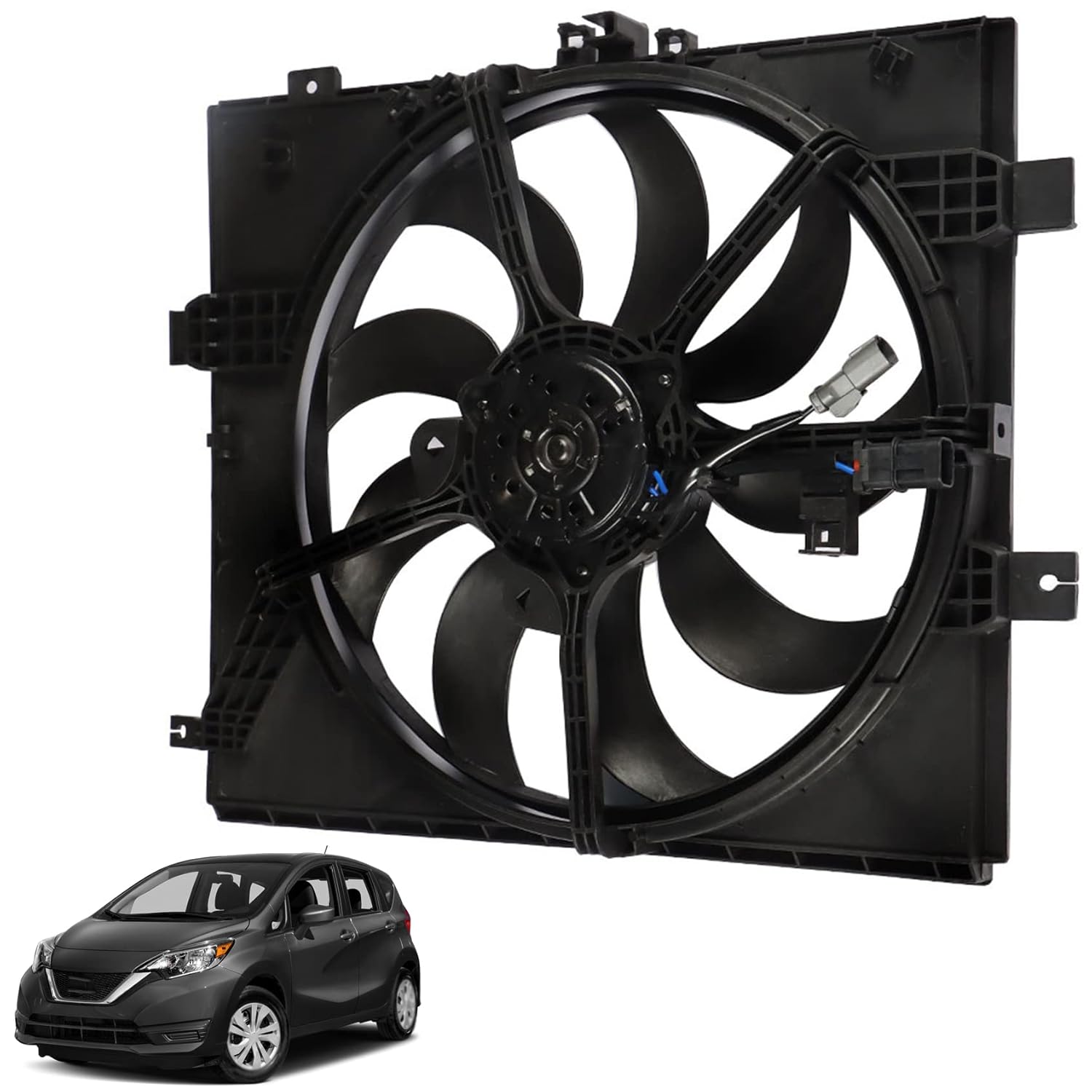 NI3115143 Radiator Cooling Fan Assembly for 2012-2018 Versa