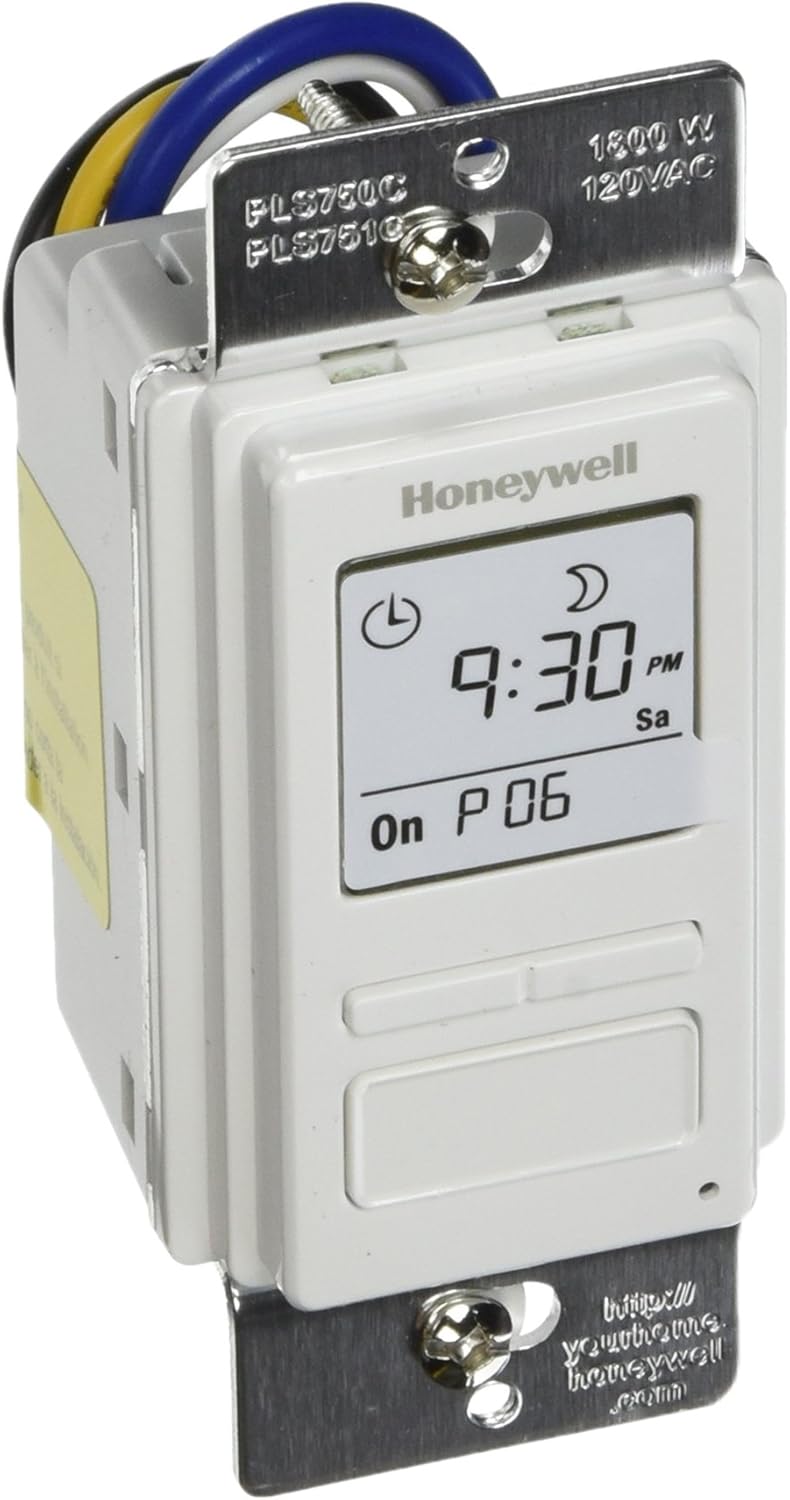 Honeywell PLS750C1000 Timer Switch for Sunrise Sunset Control