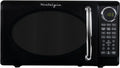 Retro Microwave Oven 0.7 Cu Ft Black - 700W Compact Countertop