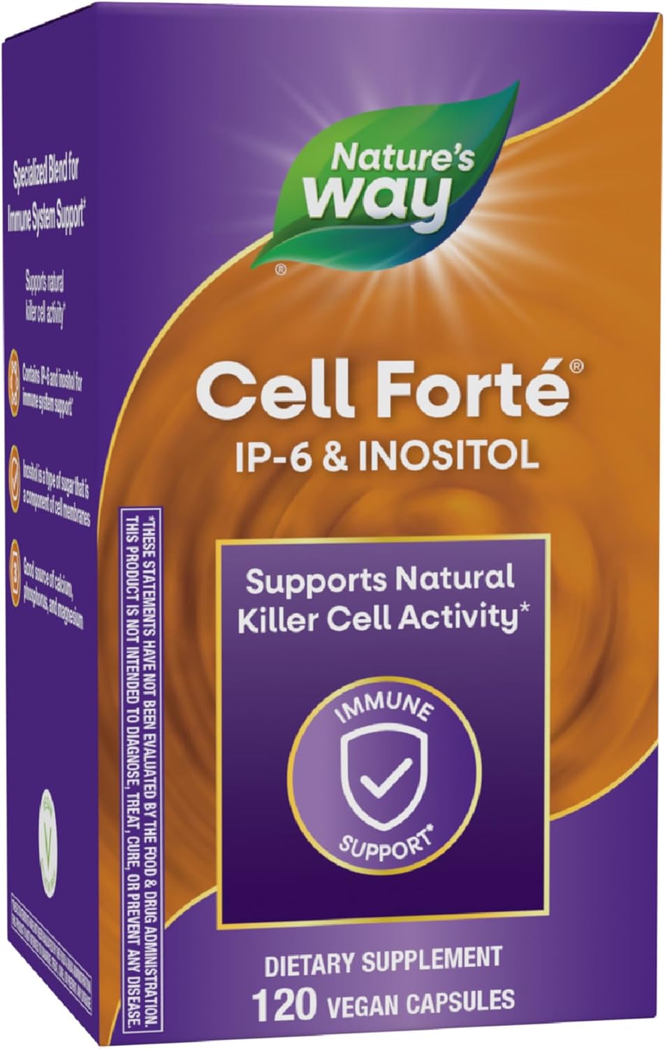 Nature's Way Cell Forte IP-6 & Inositol Immune Support Capsules