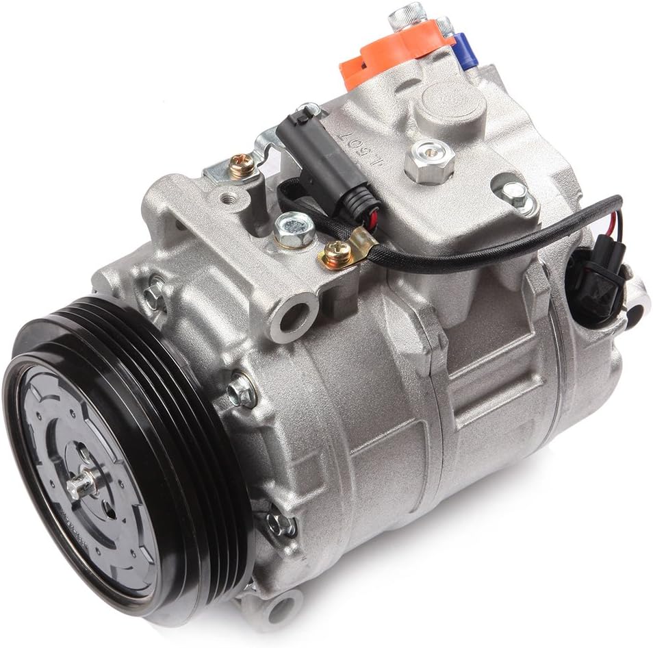 CCIYU AC Compressor with Clutch for BMW 545i and 650i Models