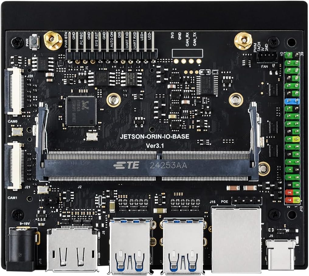 Waveshare Jetson Orin Nano/NX AI Development Board for Projects