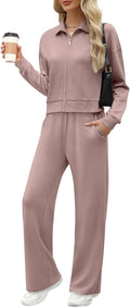 Lounge Sets for Women Sweatsuit 2 Piece Outfits - Comfortable