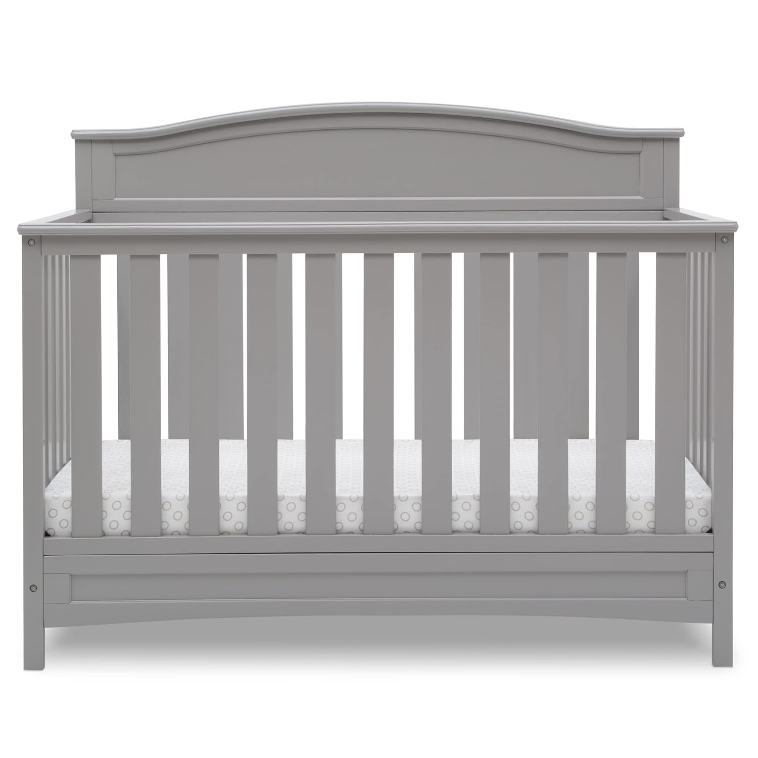 Delta Children Emery 4-in-1 Convertible Baby Crib in Grey