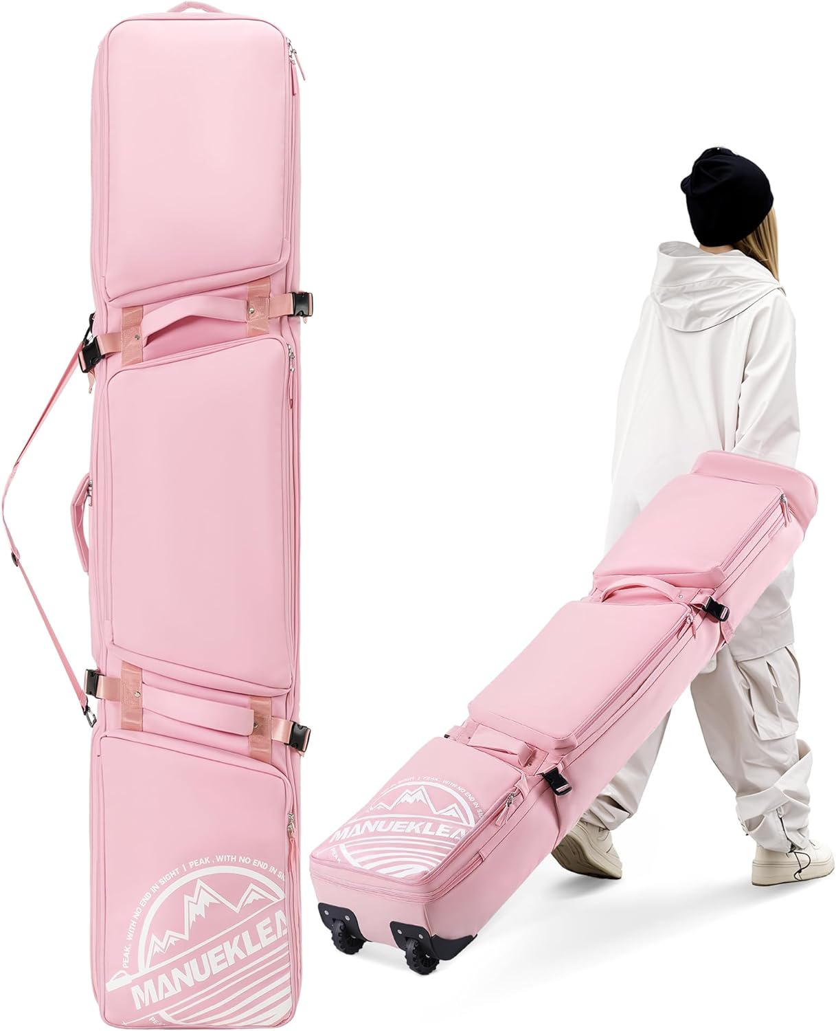 Protect Your Skis: 170-190 cm Durable & Waterproof Bag