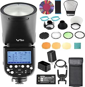 Godox V1C Camera Flash Speedlite for Canon EOS Series Photography