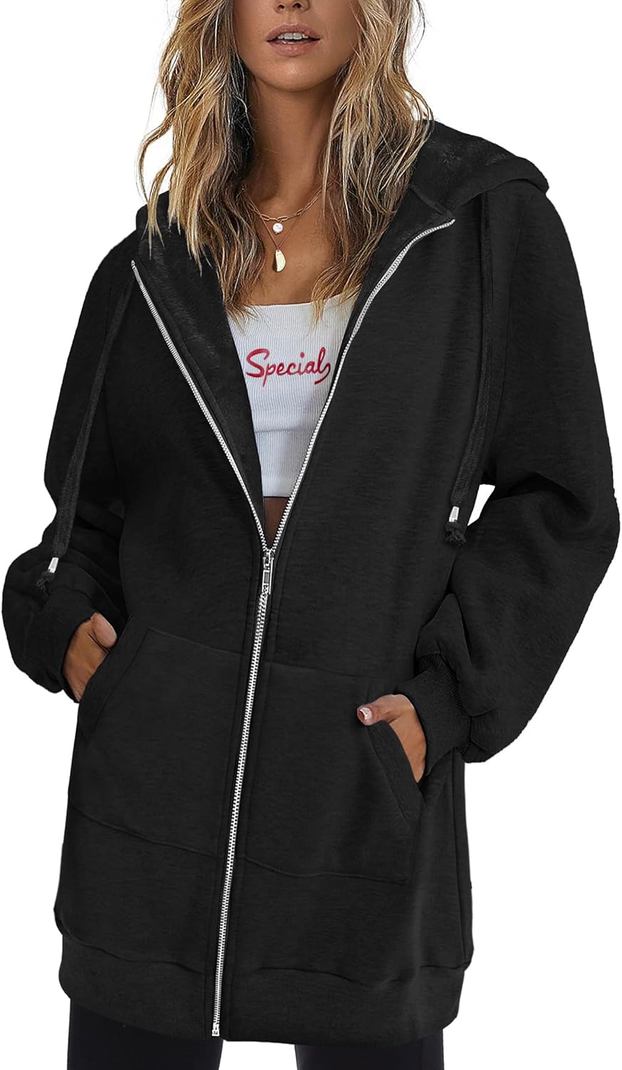 Zeagoo Cozy Fall Hoodie With Pockets
