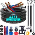 CheeMuii 12 ft Semi Truck Air Line Kit 3-in-1 - Durable Brake & Power