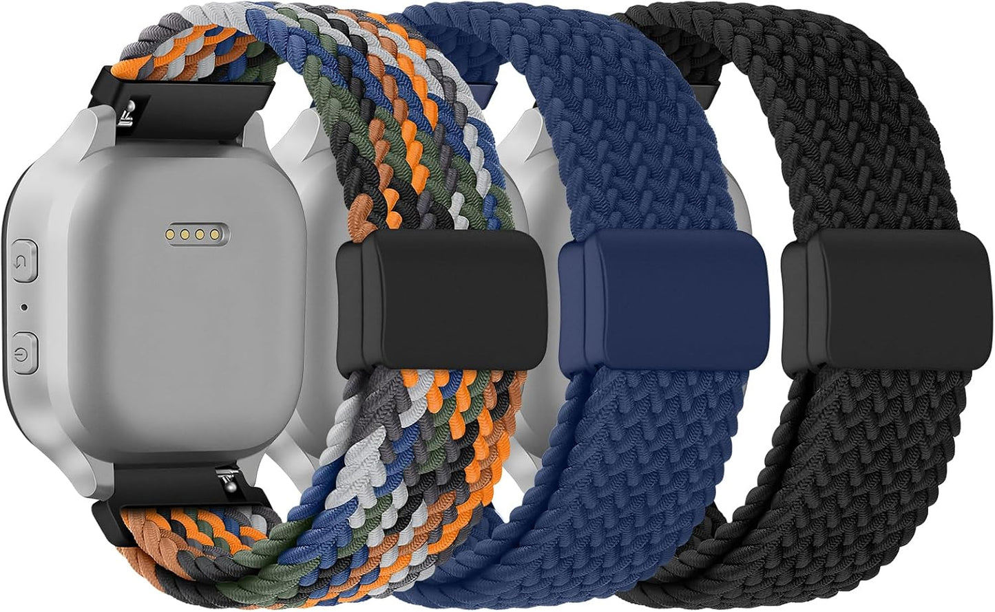 Honeystraper Kids 3 Pack Soft Bands w/ Magnetic Buckle