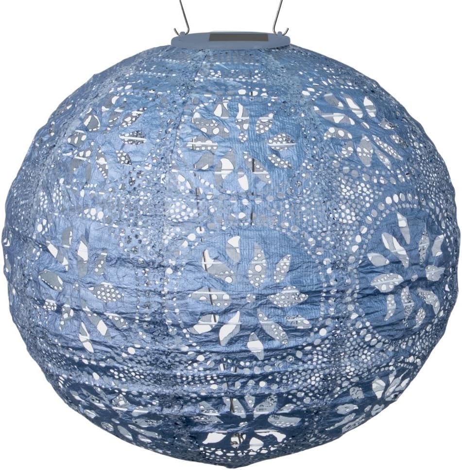 Soji Stella Boho LED Outdoor Solar Lantern for Garden Decor