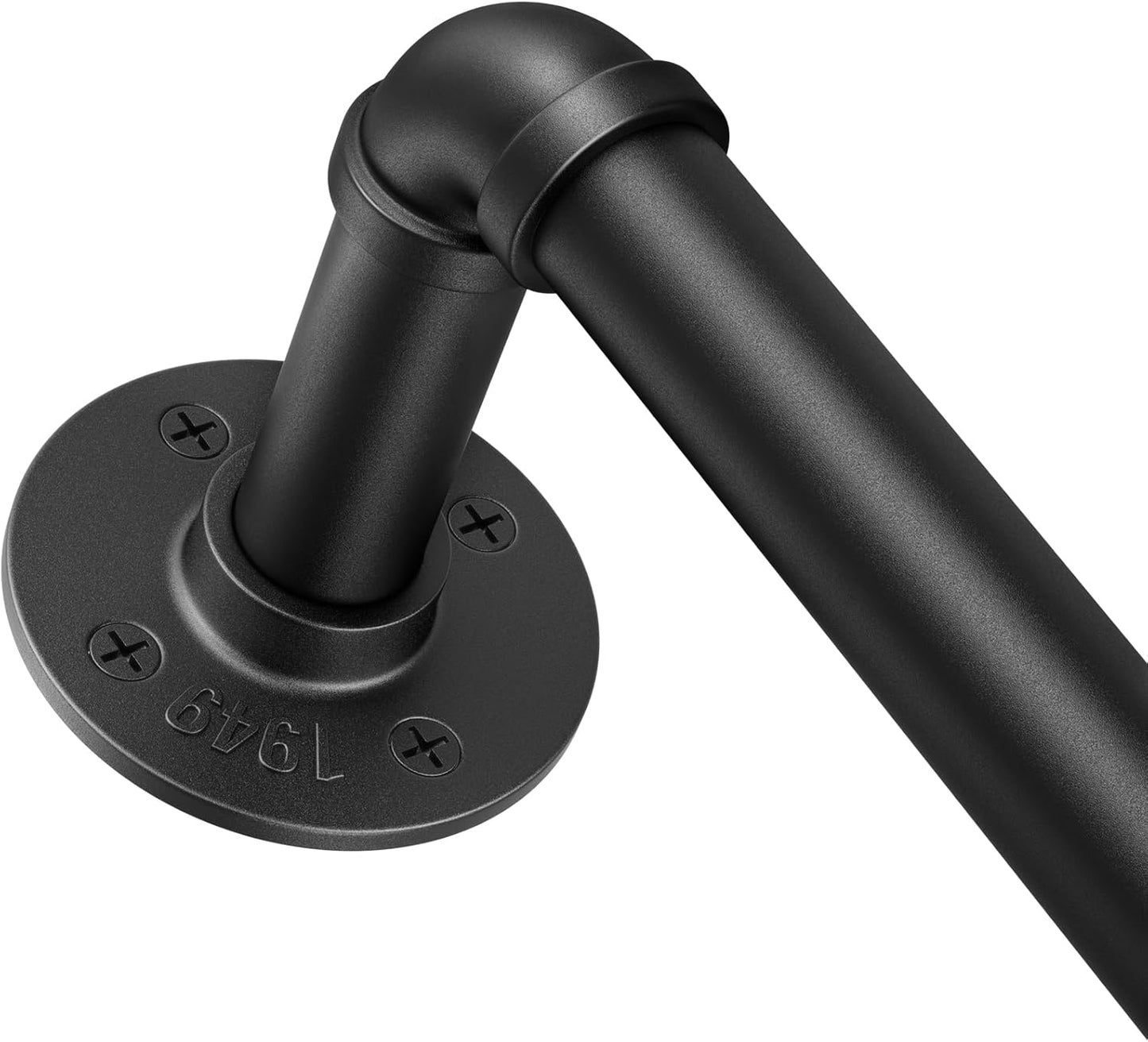 Blackout Curtain Rods: Heavy Duty Industrial Style