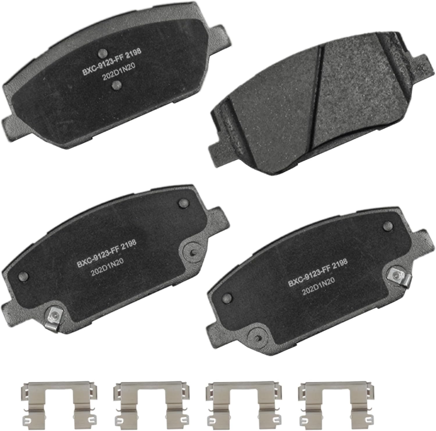 Bendix Premium SBC2198 Ceramic Brake Pads for Hyundai Santa Fe