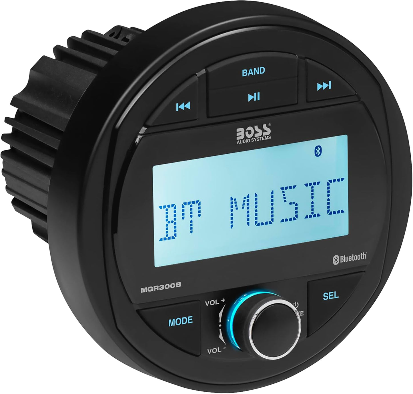 BOSS Audio MGR300B Marine Boat Stereo Receiver with Bluetooth