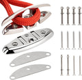5 inch Marine Dock Cleats - Stainless Steel Flip-up Design