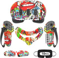 Silicone Cover Set for Meta Quest 3 - Full Protection, Street Graffiti
