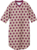 Silverts Men's Nightgown for Adaptive Comfort and Sleep Quality