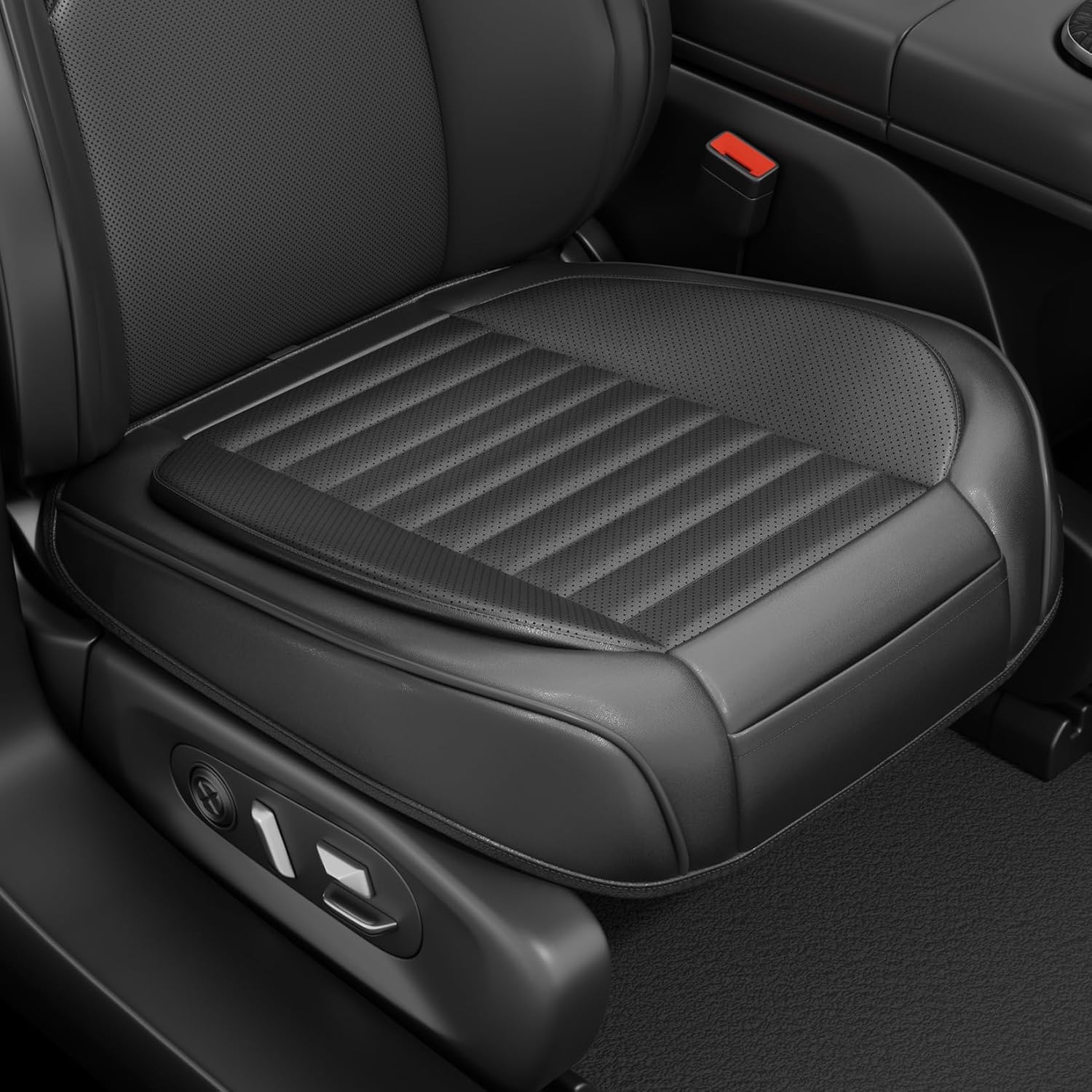 Luxury Leather Car Bottom Seat Covers for Universal Fit Vehicles