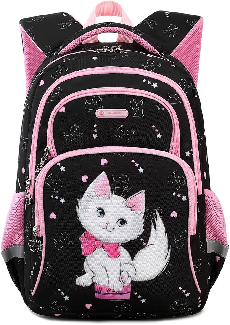 Kids Backpack for Girls with Large Capacity and Comfort Features