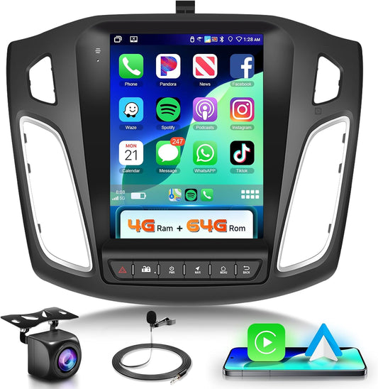 Android 15 Car Radio Stereo for Ford Focus with 9.7 Inch Screen