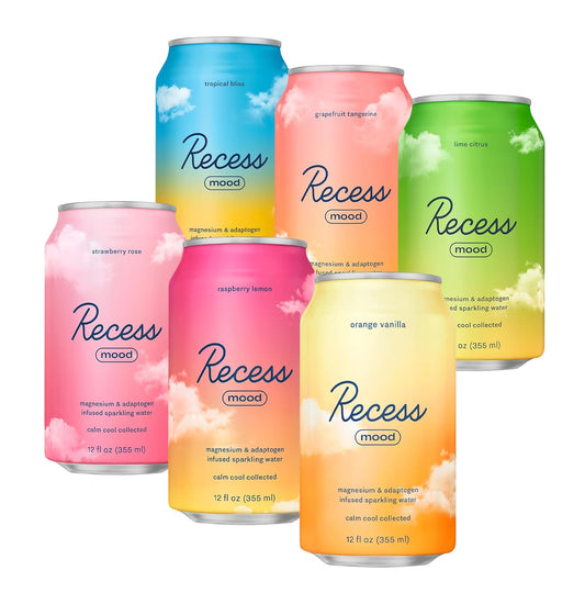 Recess Mood Magnesium Supplement Drink for Relaxation and Calm