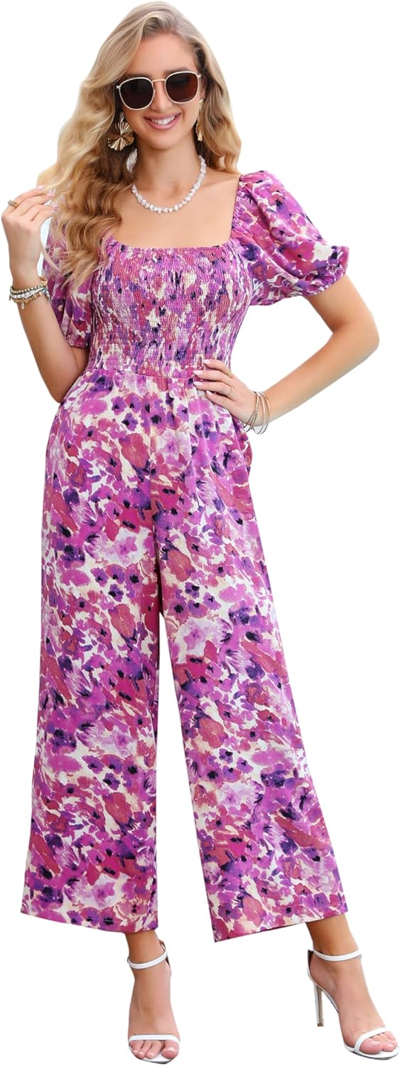 Floral Summer Jumpsuits for Women by Love Welove Fashion