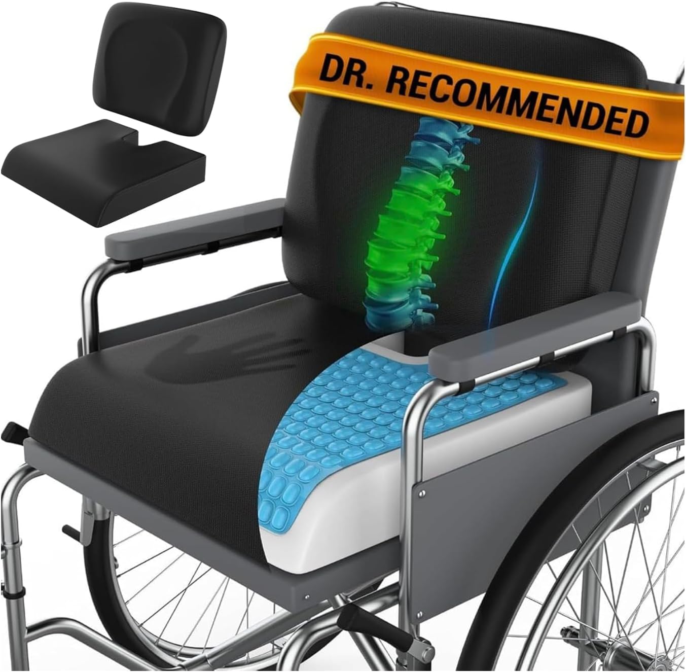 Wheelchair Cushion for Pressure Relief - Ultimate Comfort Solution