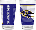 NFL 16 oz Pint Glasses Set of 2 - Classic Team Logo Pint Glasses