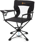 360 Degree Swivel Hunting Chair with Armrests - No Sink Feet