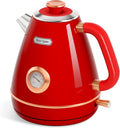 Hazel Quinn Retro Electric Kettle 1.7L - Fast Boil & Thermometer