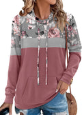 Angerella Hoodies for Women Camo Leopard Print Pullover - Cozy Dry