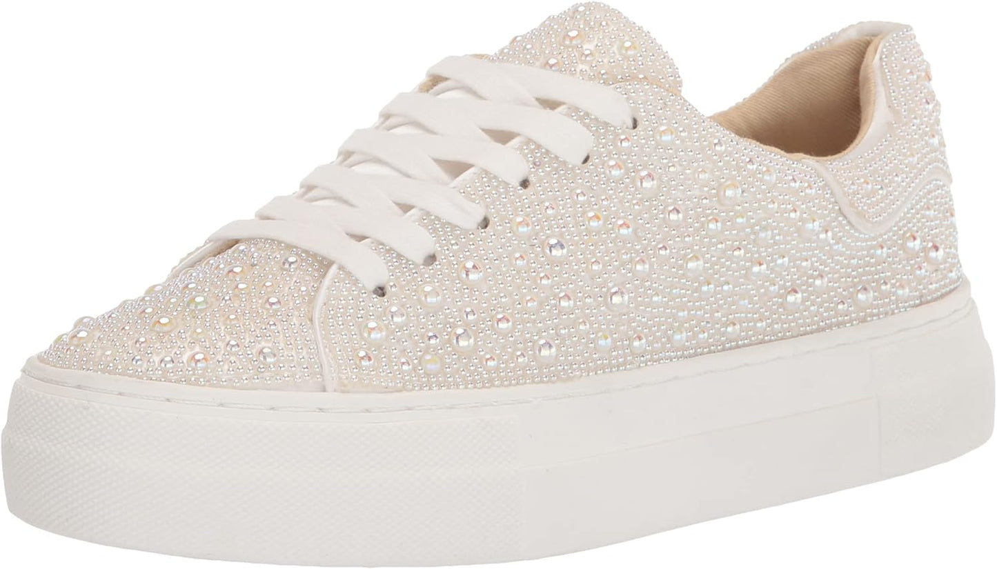 Betsey Johnson Women's Sidny Sneaker: Stylish Rhinestone Kicks